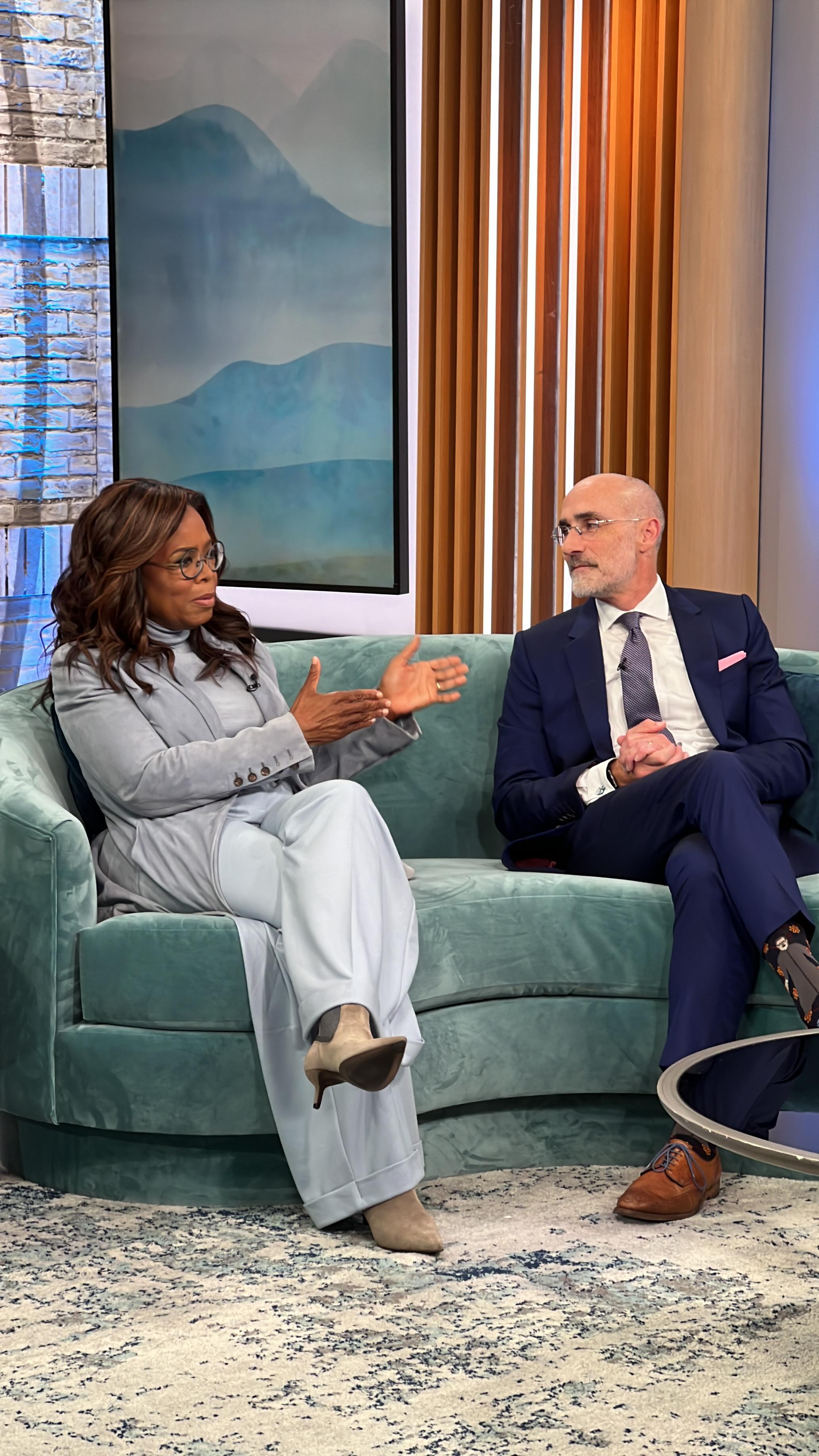 Arthur and Oprah on CBS Morning