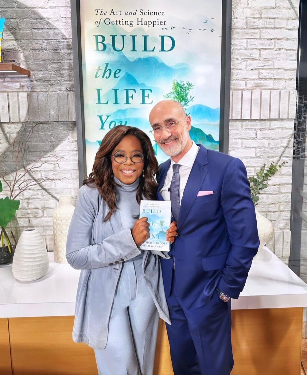 Oprah Winfrey and Arthur C. Brooks on New Book