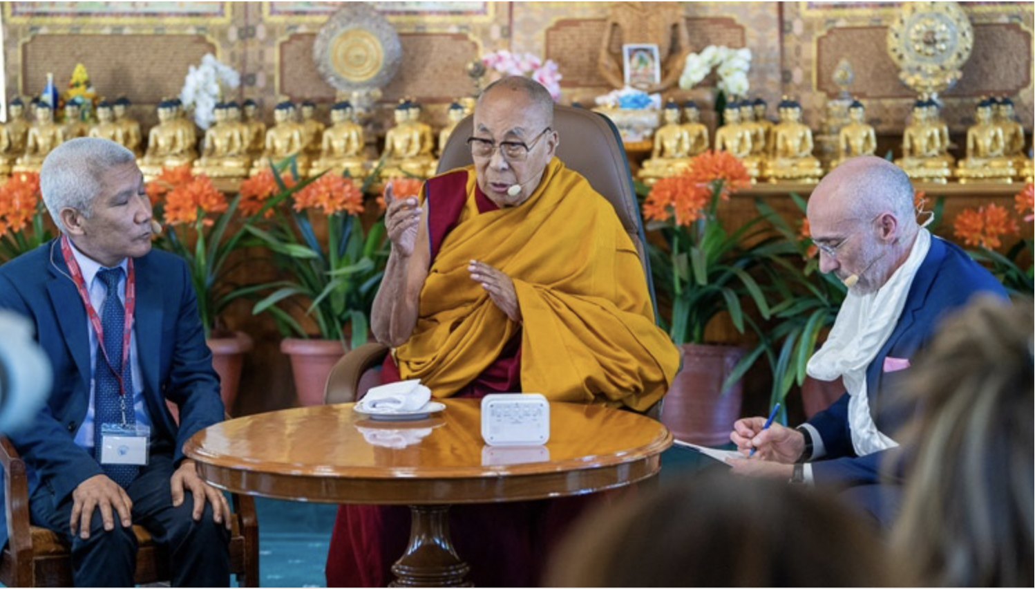 The Harvard Crimson: ‘Ambassador of Love’: Arthur Brooks Leads Harvard Delegation to Meet the Dalai Lama
