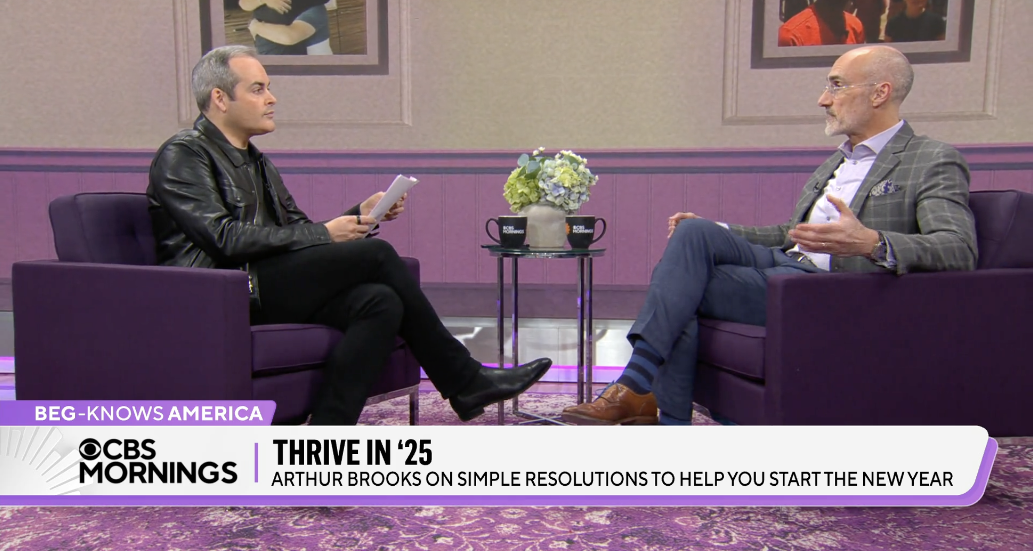 CBS Mornings: Arthur Brooks on being happier in 2025