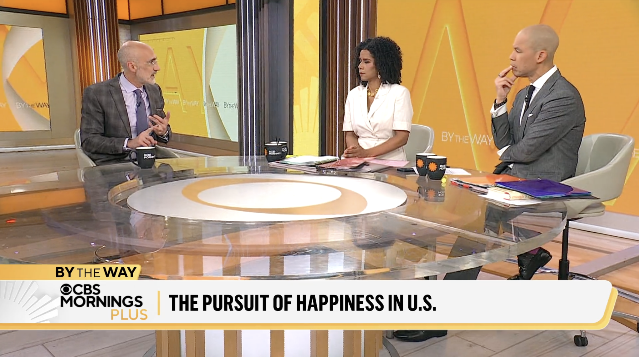 CBS Mornings: The Pursuit of Happiness in the US