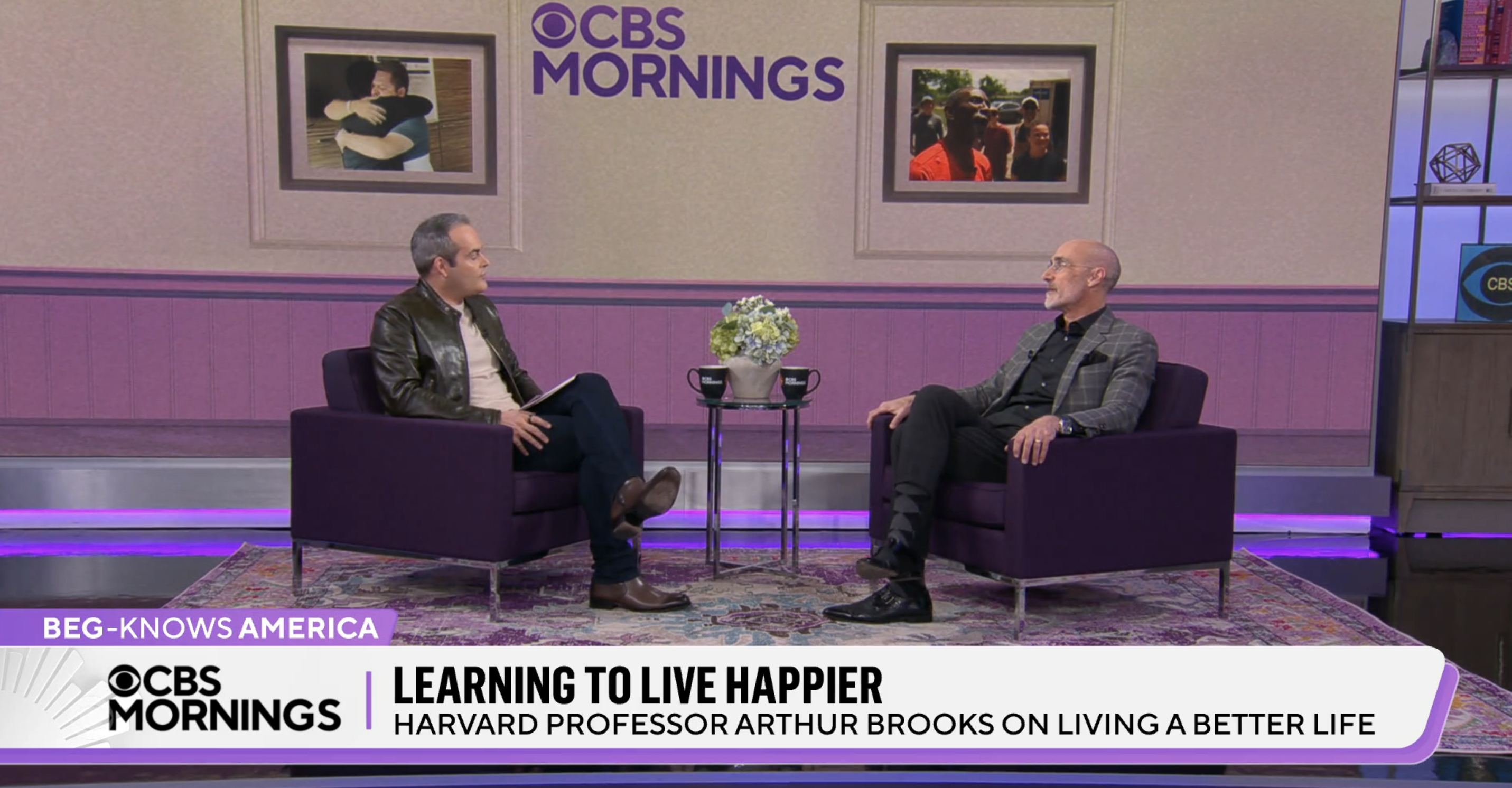 Author Arthur Brooks inspires science of happiness through personal journey: 